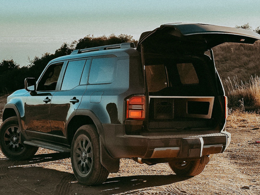 Land Cruiser bed platform