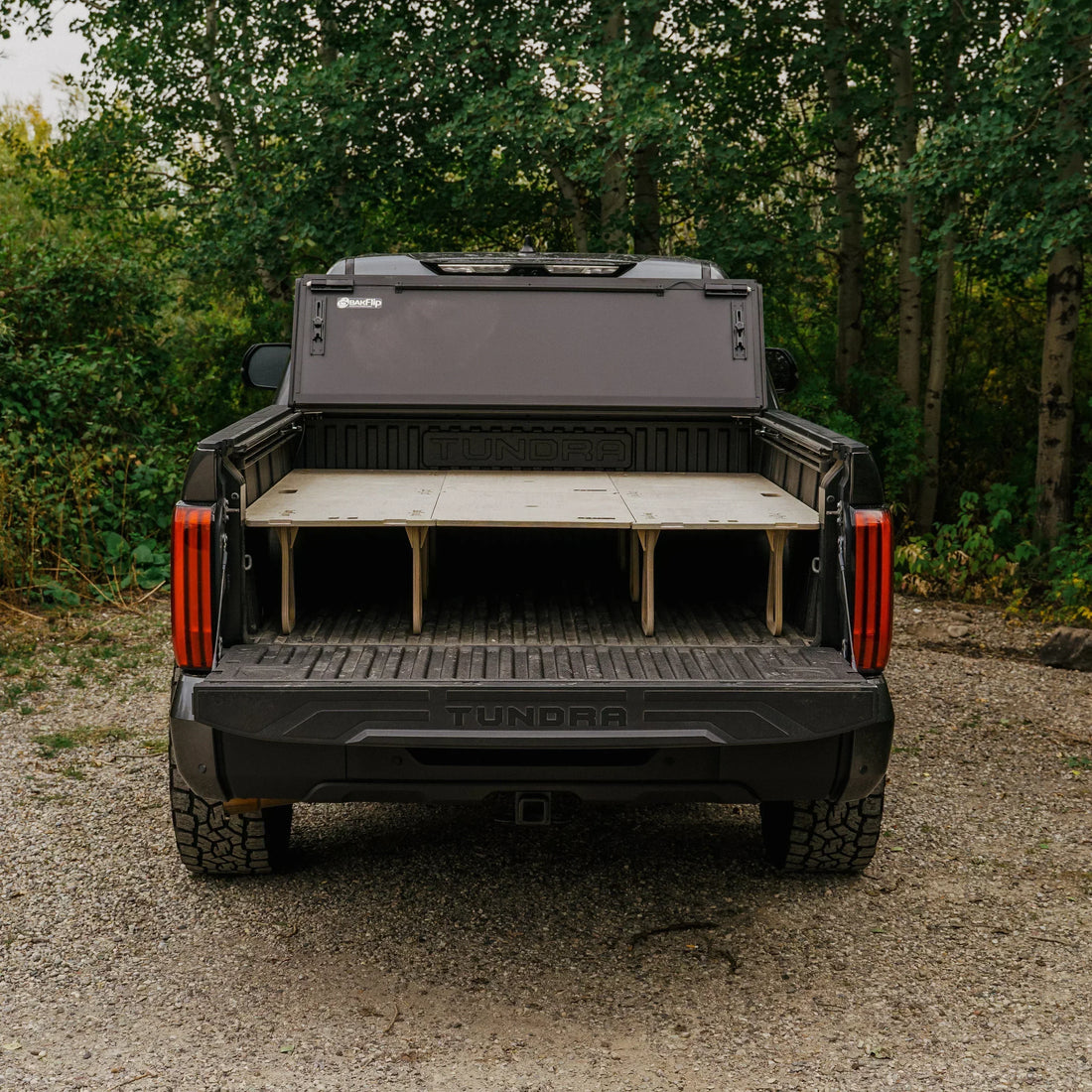 camping bed truck