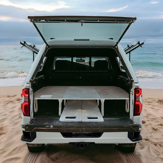 Affordable Chevy Silverado Rock Sliders Lengthwise