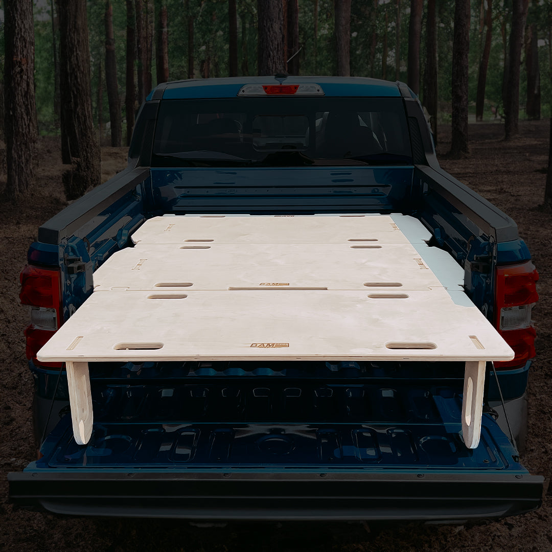 Ford Maverick Removable Modular Truck Bed Sleeping Platform – BamBeds