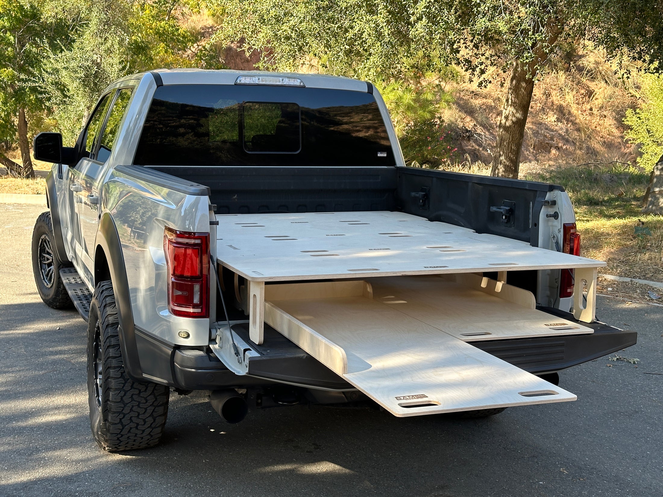 F-150 Truck Bed Camp Platform | BamBed - Easy, Strong, Modular – BamBeds