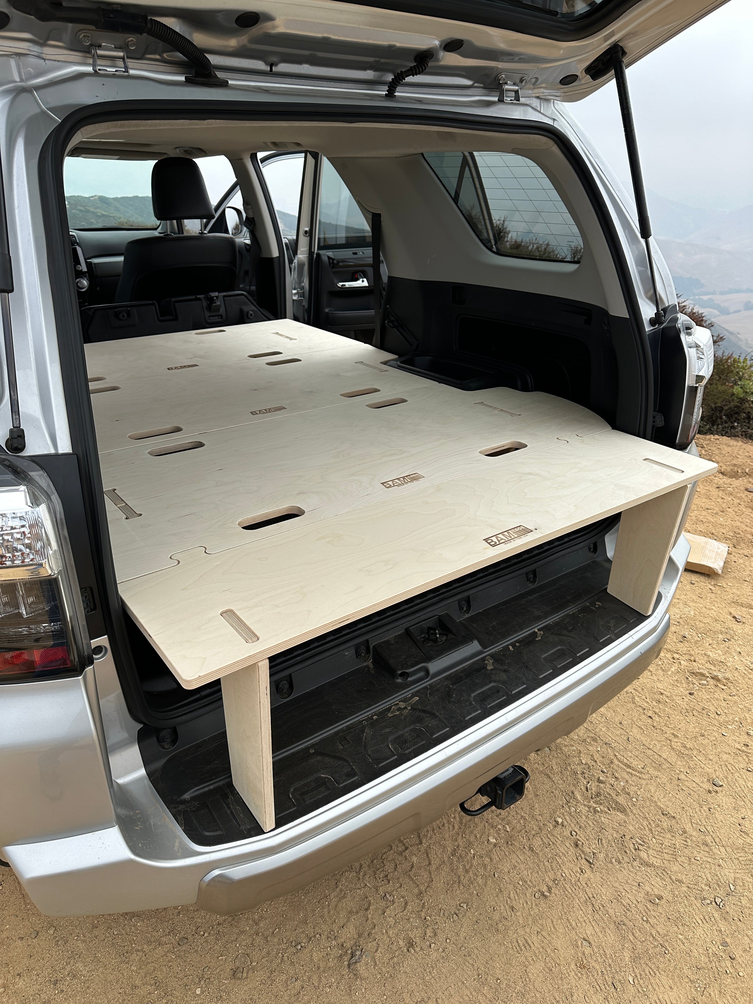 4Runner Sleeping Platform | BamBeds: Removable, Strong, Cargo Storage