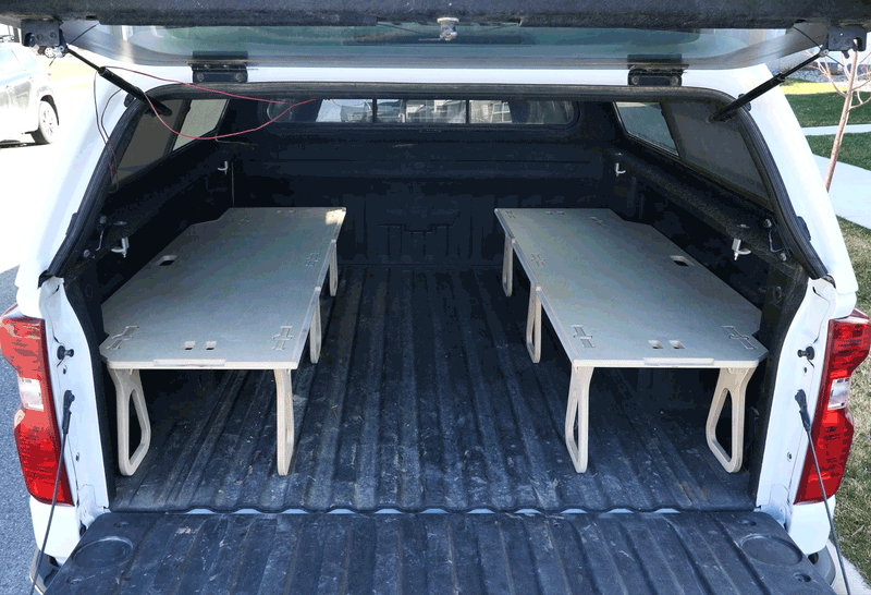 Load image into Gallery viewer, Silverado 2019+ Lengthwise Platform Made for Adventures
