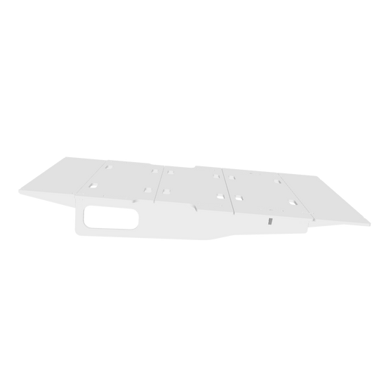 GX460 sleeping platform