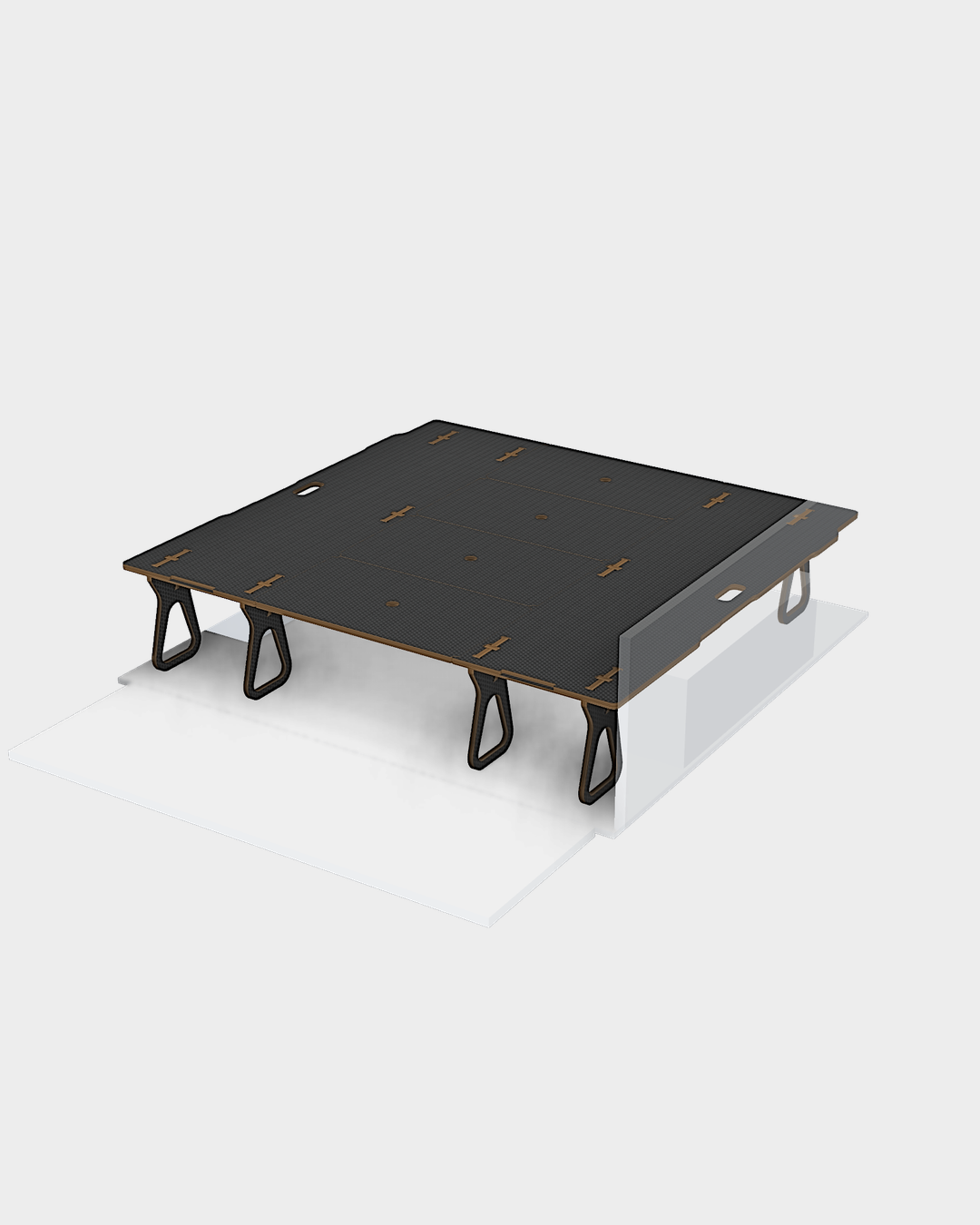 Computer rendering of the F-150 Lengthwise Platform.